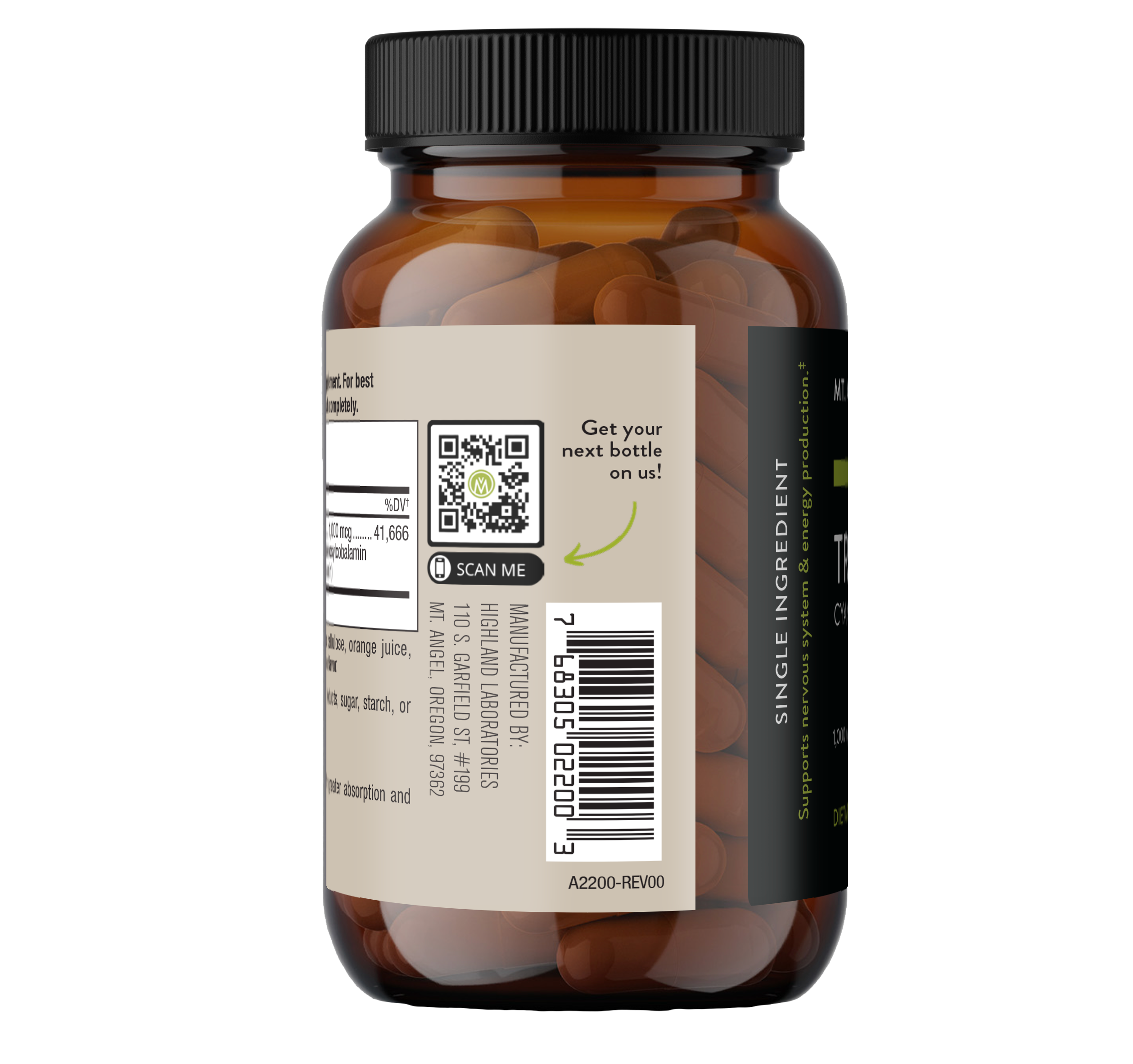 TRIPLE B12 DOTS 60CT Mt. Angel Vitamins