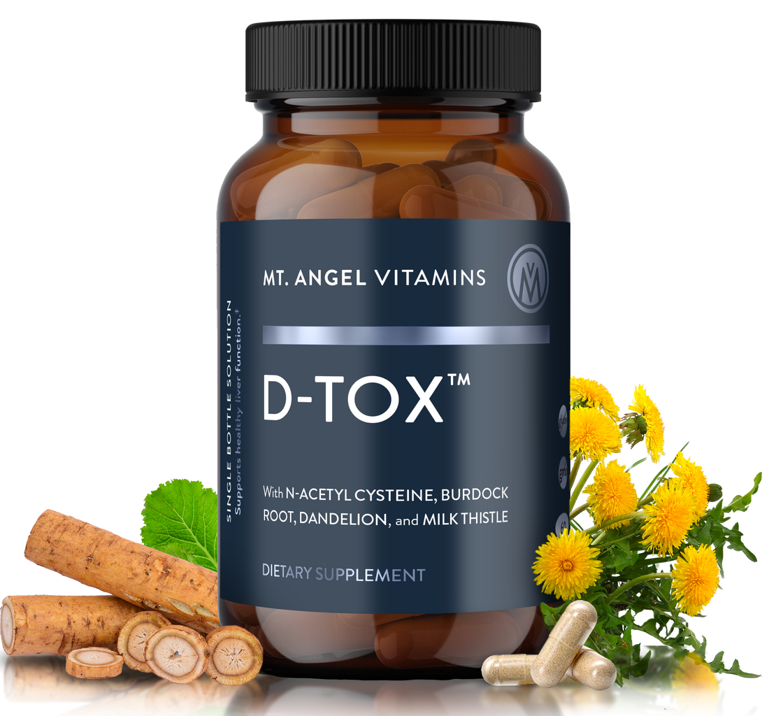 DTOX CAPSULES 60CT Mt. Angel Vitamins