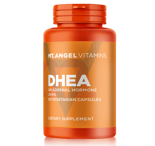Pure DHEA 25mg - DHEA Supplement for Men + Women - Supplement to Help Support Healthy Aging, Muscle Integrity, Energy + Hormonal Synthesis - Non-GMO (60 Capsules)