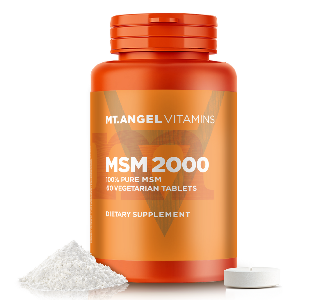 MSM 2000 TABS 60CT Mt. Angel Vitamins