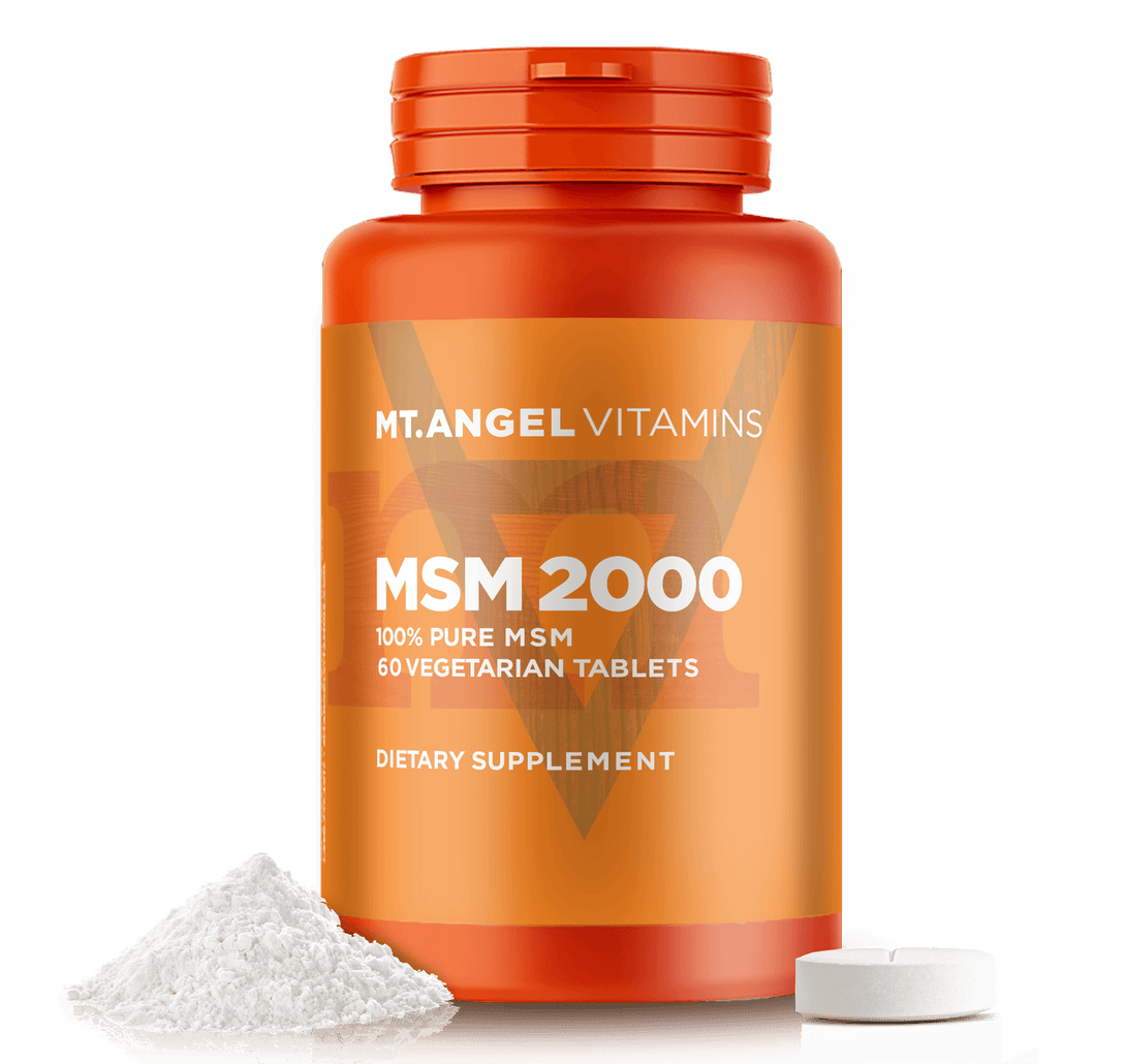 MSM 2000 TABS 60CT Mt. Angel Vitamins