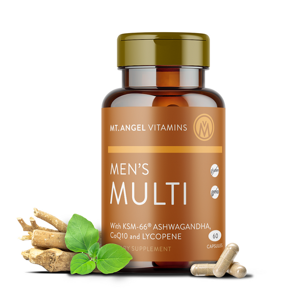 Mt. Angel Vitamins Men's Multivitamin - Your Ultimate Daily Nutritional Armor | 60 Capsules