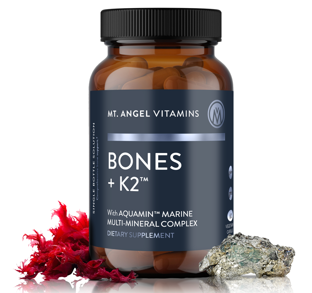 BONES+ K2 CAPS 60CT Mt. Angel Vitamins