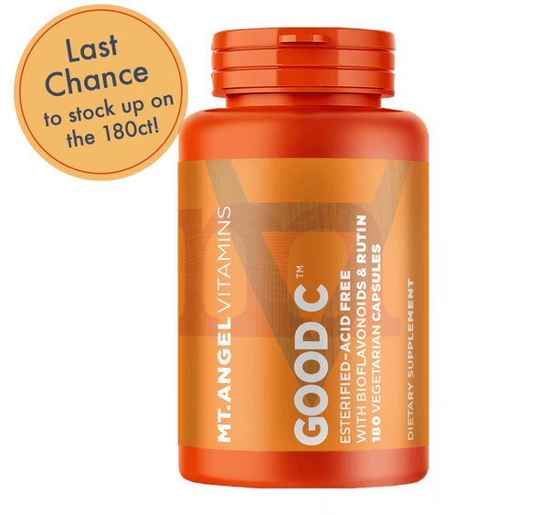 GOOD C Esterified-Acid Free - 180 Vegetarian Capsules