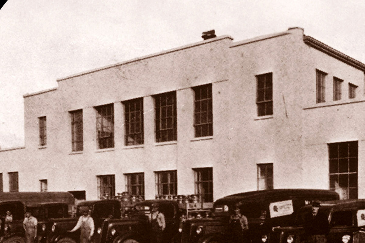 The Mt. Angel creamery building Highland Laboratories bought in 1979
