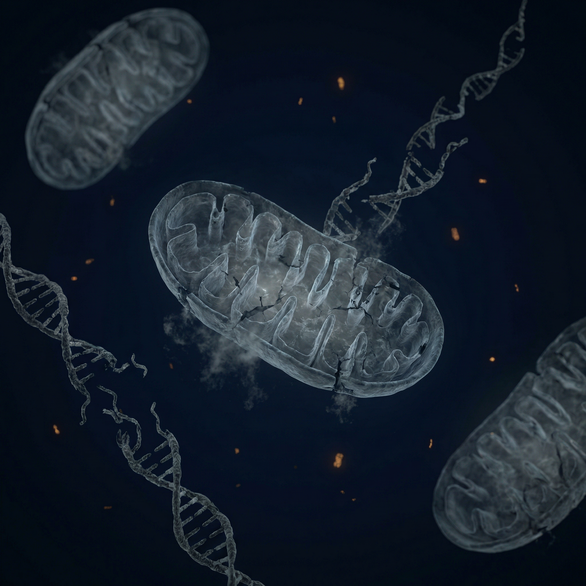 Depleted cells with low NAD+